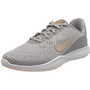 Nike Flex Trainer 7 Print Fitnessschoenen voor dames, Grijs Atmosphere Grey Mtlc 006, 38 EU