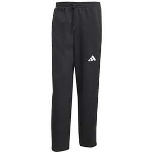 adidas - Essentials 3 Stripes - Fleece Broek - Wide Leg