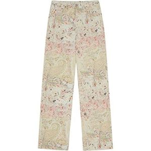 IPEKYOL Digitale jeans met print voor dames, Ecru, 66