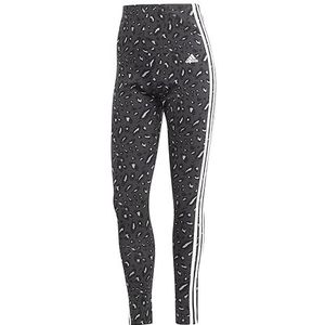 adidas Dames Essentials 3 strepen Animal Print Legging Leggings, S