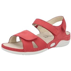 Berkemann Dames Jacklyn sandalen, rood, 40 2/3 EU, rood, 40.5 EU