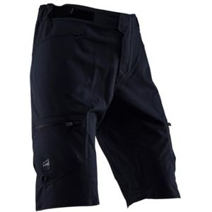 Leatt MTB-shorts voor heren, Zwart, XXL