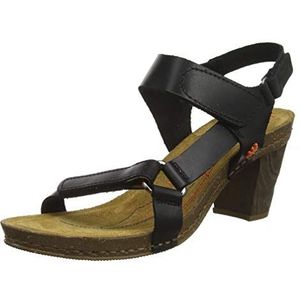 Art 1274 Bérro Black/I Meet, dames sandalen met open punt