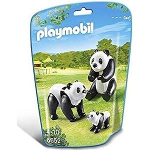 PLAYMOBIL Family Fun 6652 2 panda's met baby, vanaf 4 jaar