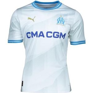 Olympique de Marseille 771283-01 Home Jersey Replica Jr T-shirt Unisex Kids White Maat 176