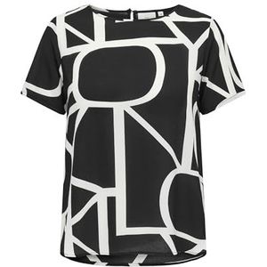 ONLY Dames Carvica Life Ss Top WVN Noos T-shirt, zwart 26, 52 NL