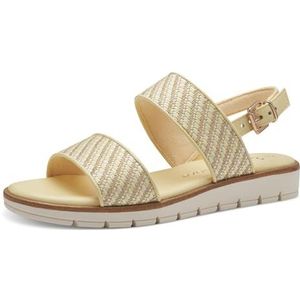 MARCO TOZZI Wedge Sandal by Guido Maria Kretschmer 2-28605-42 dames, Lemon Comb, 36 EU