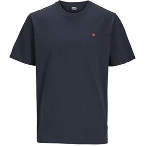 R.D.D. - RDDROAD - Shirt - Navy - Losse Pasvorm - Kwartmouw