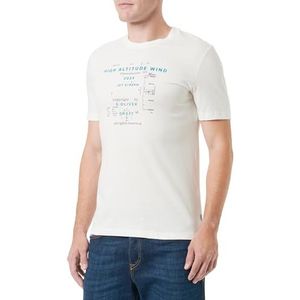 s.Oliver Sales GmbH & Co. KG/s.Oliver T-shirt voor heren, korte mouwen, wit, S