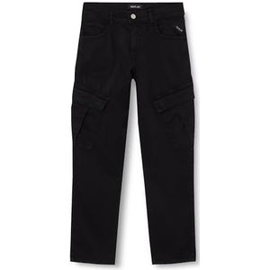 Replay Jongens Jeans, 098 Black, 4 Jaar