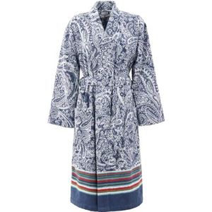 Bassetti NOTO Kimono van 100% katoensatijn in de kleur grijs G1, maat: L-XL - 9321935