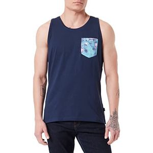 Blend Heren 20713788 shirt met schouderbandjes/Cami Shirt, 194024/Dress Blues, S