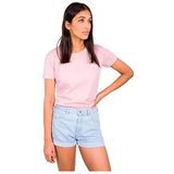T-shirt - Pastel Pink - 100% Katoen - Korte Mouwen