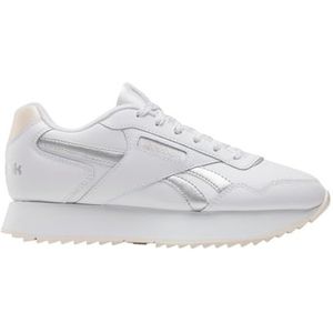 Reebok Dames Glide Ripple Dubbele Sneaker, Wit/Wit/Blush, 3 UK, Wit Wit Blush, 35.5 EU