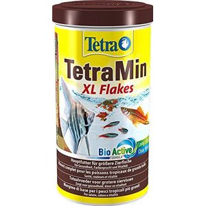 Tetramin Hoofdvoering Voor Alle Siervissen, XL-Flakes 1 L, Meerkleurig