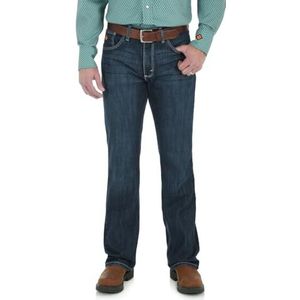 Wrangler Riggs Workwear mens 20x Fr Vintage Boot Cut Jean Work Utility Pants, Rinse Wash, 35W x 34L US
