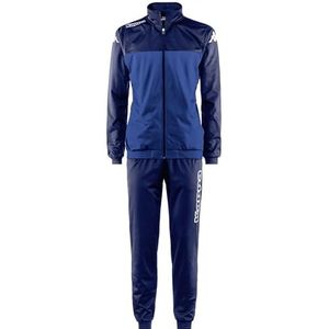 Kappa Alfon trainingspak, koningsblauw/marineblauw, YXL jongens