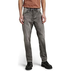 G-Star Raw heren Jeans Triple A Straight ,Grijs (gefaded Carbon C909-c762),32W / 34L