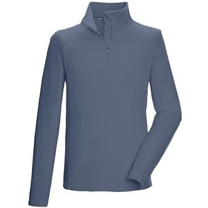 killtec - KSW 99 MN FLC SHRT - Fleece Shirt - Stahl