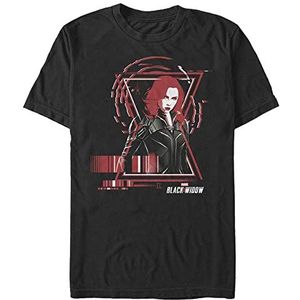 Marvel Black Widow - Widow Barcode Unisex Crew neck T-Shirt Black 2XL