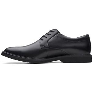 Clarks Premium Heren AtticusLTLoGTX, zwart leer, 6 UK, Zwart leder, 39.5 EU