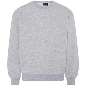 Kabooki Unisex trui KBSkyler 100 sweatshirt, 912 grijs melange, 9-10 jaar