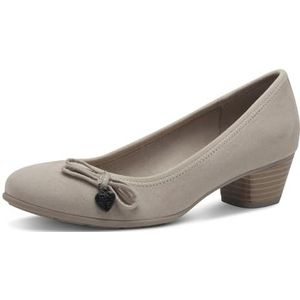 s.Oliver Damespumps met strik, kleine hak, beige (nude), 38 EU, nude, 38 EU