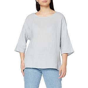 Bonamaison Blouse voor dames, Lichtgrijs, 36