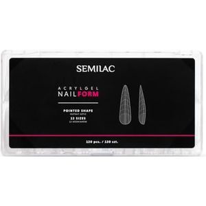 Semilac - Kunstnagels - Melkachtig - ABS Kunststof - 120 Stuks