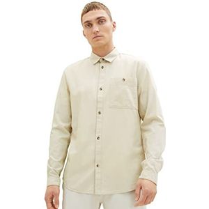 TOM TAILOR-denim Denim regular fit twill overhemd voor heren van katoen
