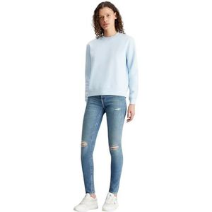 Calvin Klein Jeans Trui Sweatshirt voor dames, Keepsake Blauw, S