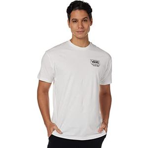 Vans Heren Classic Tab 66 T-shirt, wit, XS, Kleur: wit, XS