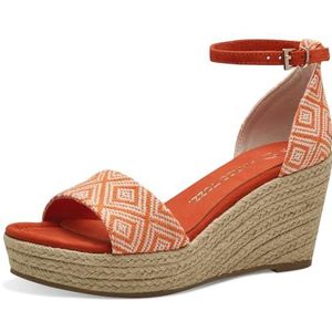 MARCO TOZZI Wedge Sandal by Guido Maria Kretschmer 2-28030-42 dames, TERRACOTTA COM, 40 EU