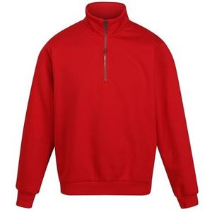 Regatta Professional Heren Pro Half Zip Casual Sweatshirt, Klassiek Rood, XS