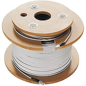Axing OAK 500-02 optische kabel (500 m) glasvezel LWL geconfectioneerd met FC/PC-stekker