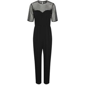 PIECES Jumpsuit voor dames, zwart, XS x 32L