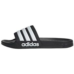 Adidas - Adilette Shower - Badslippers - Zwart - Cloudfoam