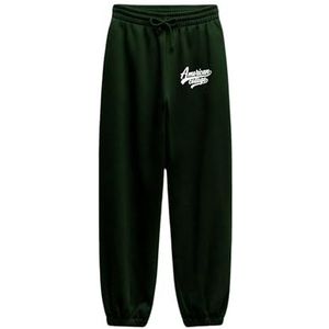AMERICAN COLLEGE USA Joggingbroek Chino Sport Warme Kleding Unisex Mannen en Vrouwen Casual Model ACJOGW1 Donkergroen XL, Groen, XL