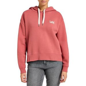 Lee Essential Hoodie Sweatshirt met capuchon voor dames, bruin (cinnamon), XS