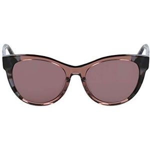 DKNY dames zonnebril, Zwarte Tortoise/Mauve, One Size