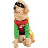 Rubie's Officiële Rubie s DC Comic Robin Tiener Titans Huisdier Hond Kostuum Super Hero Cadeau Maat S, Meerkleurig, UK
