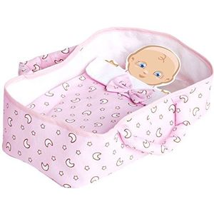 Pink stof Toys Mose voor poppen, 28 x 15 x 6 (0122)