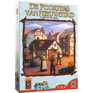 999 Games - De Poorters van Nieuwstad Bordspel - vanaf 12 jaar - Een van de beste spellen van 2013 - Tycho van den Broek - voor 2 tot 4 spelers - 999-PVN01