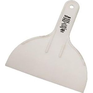 Marshalltown oppervlakte spatel van wit plastic, afmeting: 254x79 mm