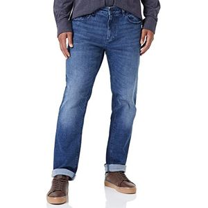 camel active Heren 488945/8D58 Jeans, Dark Indigo, 35W/36L