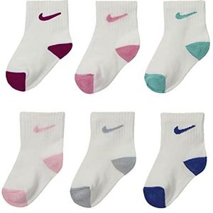 Nike - Pop Color - Enkelsokken - Verpakking van 6 - Diverse Kleuren