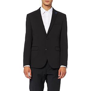 s.Oliver BLACK LABEL - Colbert - Zwart - Wasbaar - Slim Fit