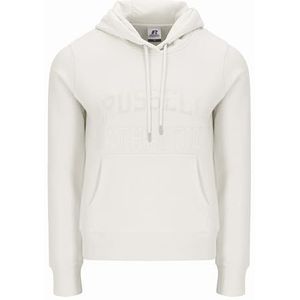 Russell Athletic A31012-W2-526 Bel-Pull Over Hoody Dames Lange Mouw Pearl Maat XS