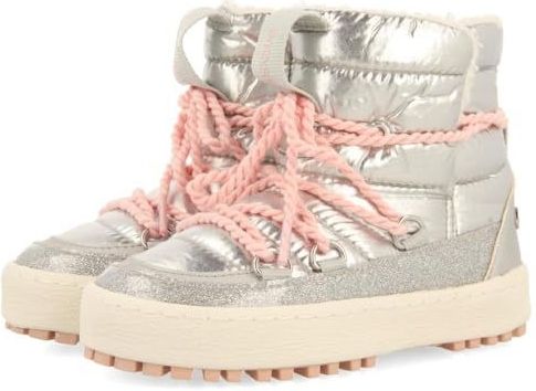 Gioseppo - Seden - Snowboots - Mauve - Glitter en Metallic Effect