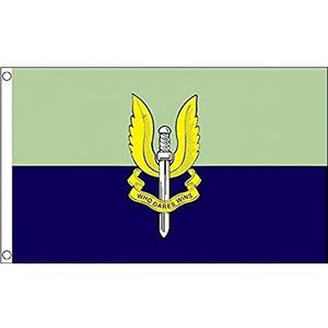 Verenigd Koninkrijk Special Air Service vlag 150x90cm - SAS Britse vlag 90 x 150 cm - Vlaggen - AZ VLAG